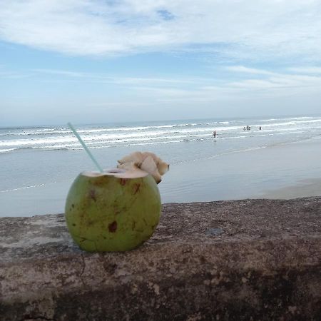 Otimo Apartamento Condominio Frente A Praia Mongaguá Buitenkant foto