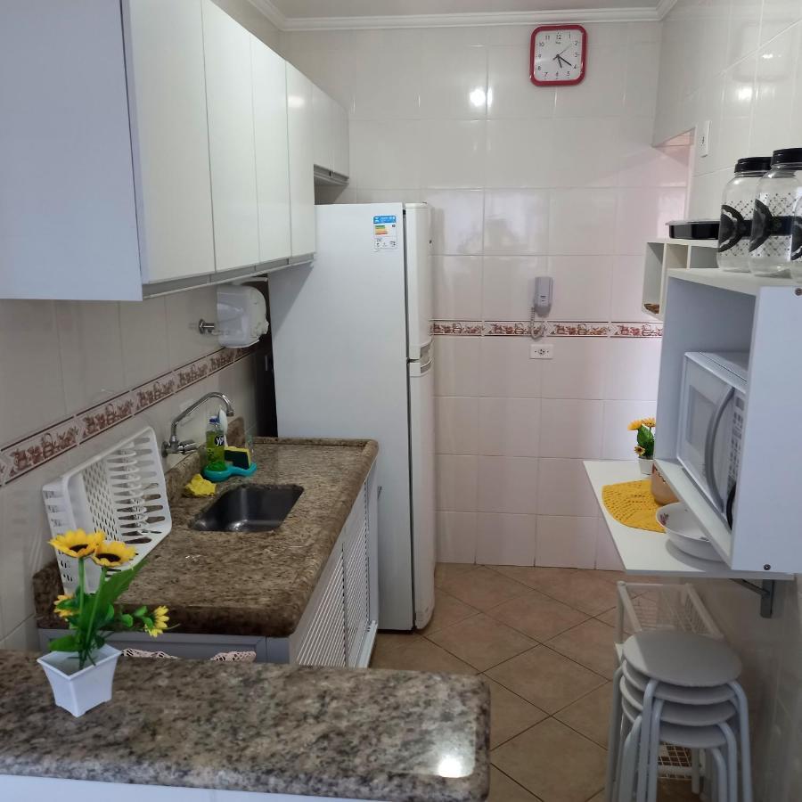 Otimo Apartamento Condominio Frente A Praia Mongaguá Buitenkant foto